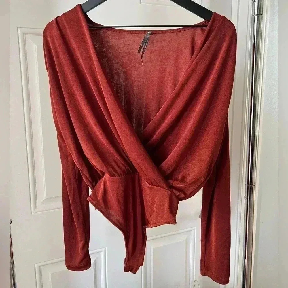 Anthropologie blouse bodysuit NWOT - Picture 2 of 7